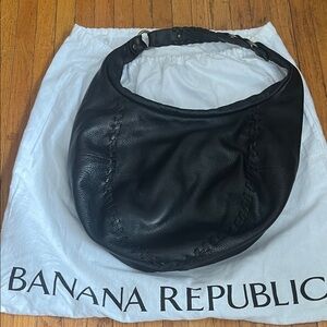 Banana Republic Black Hobo Bag